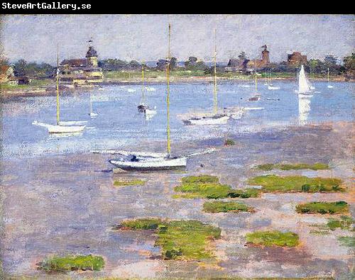 Theodore Robinson Theodore Robinson, Low Tide Riverside Yacht Club